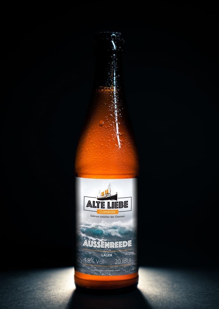 Alte Liebe Cuxhaven Aussenrede Lagerbier